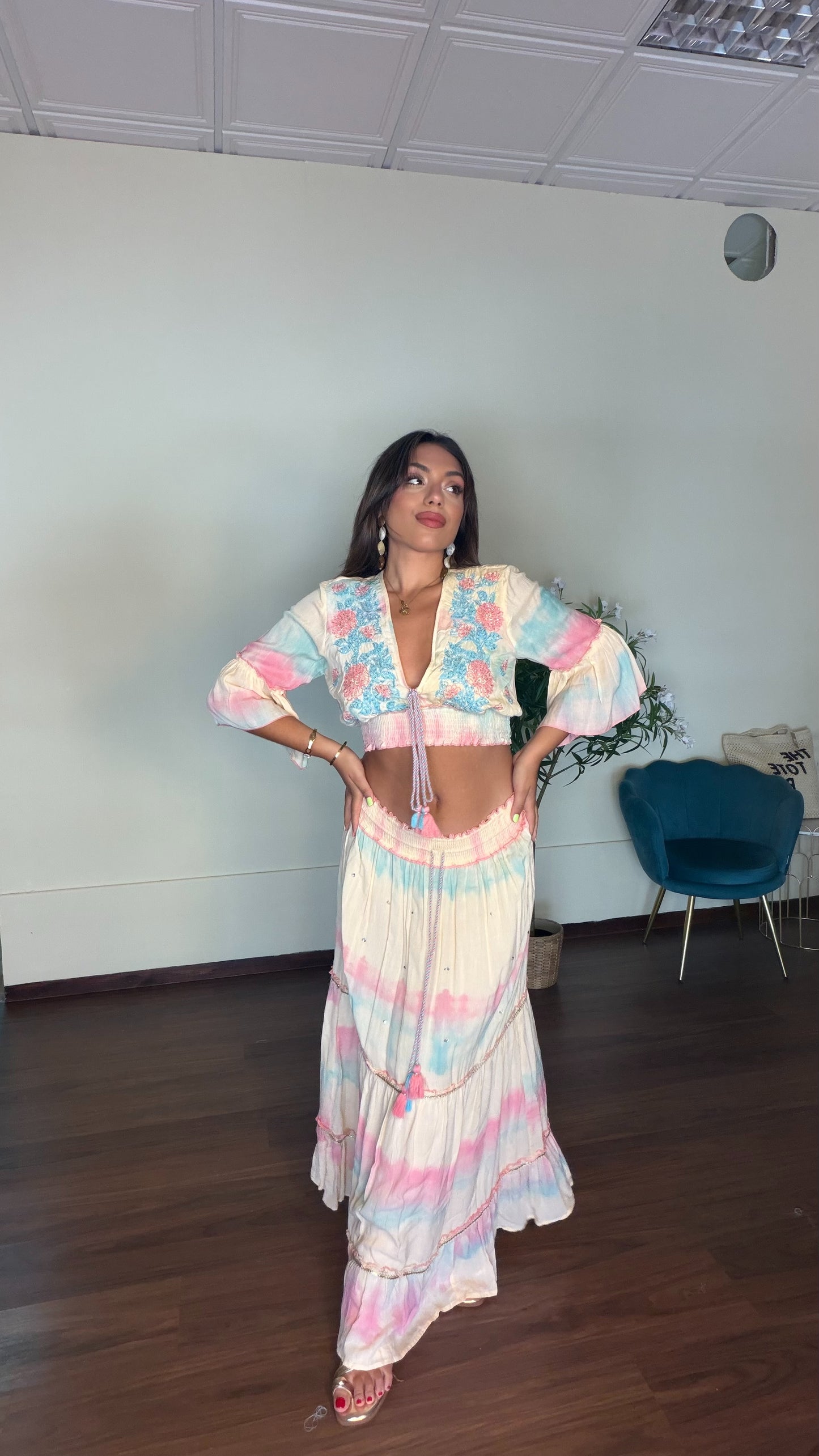 Conjunto Hindú exclusivo