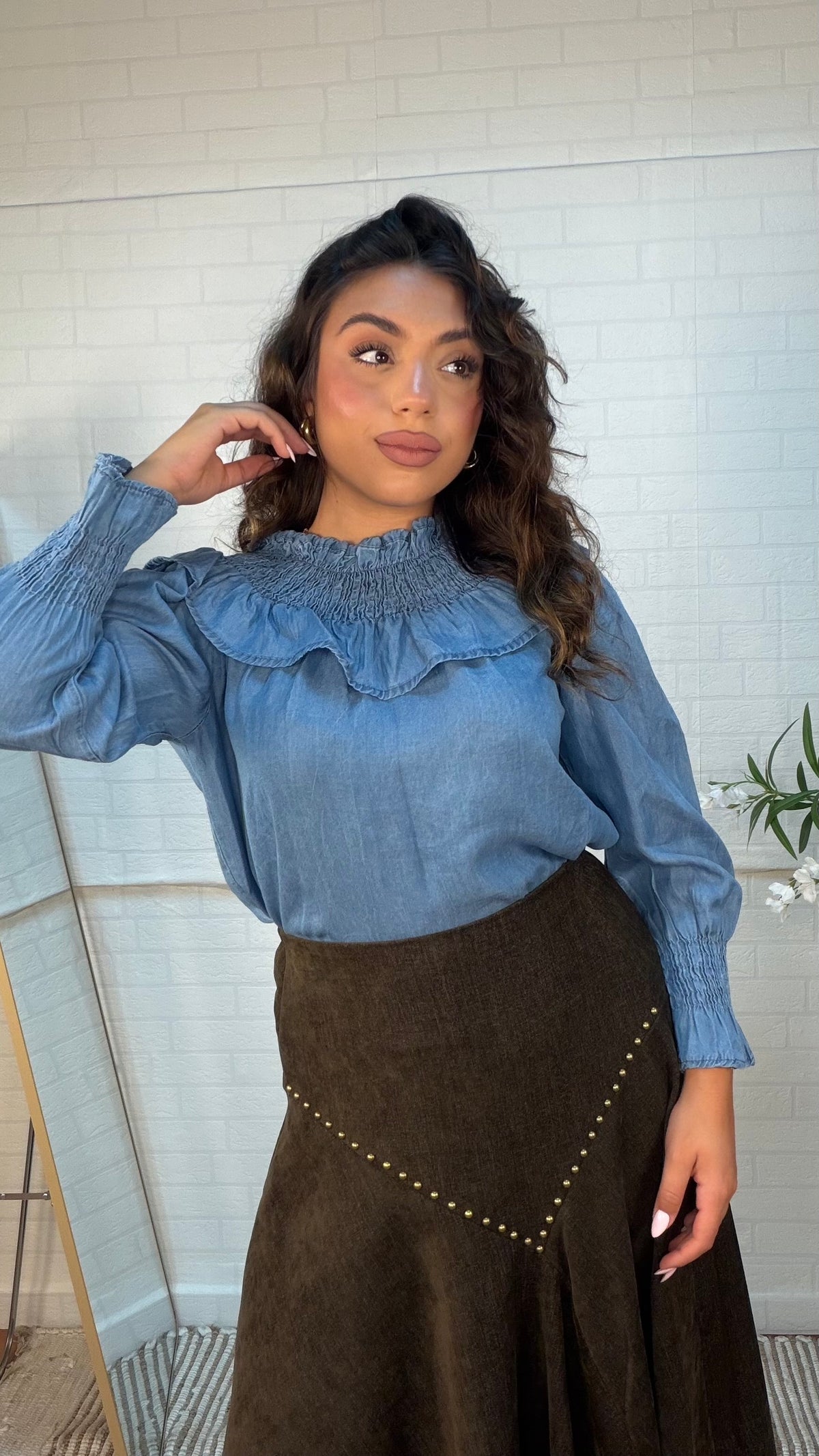 Blusa Denim