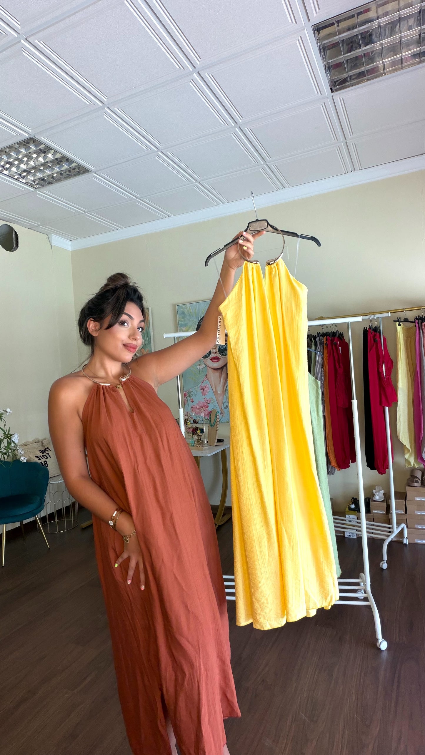 Vestido Collar