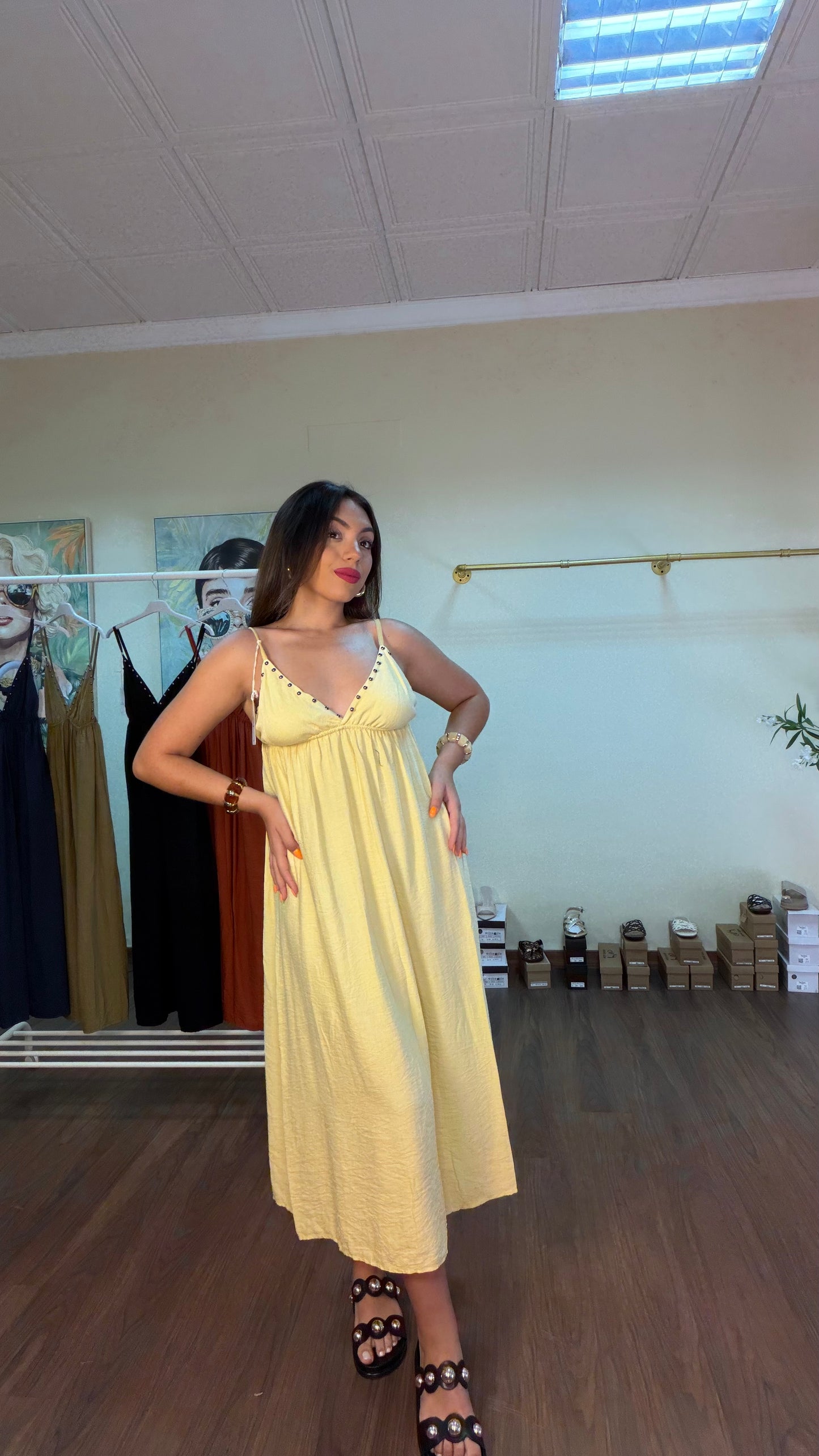 Vestido Tachuela