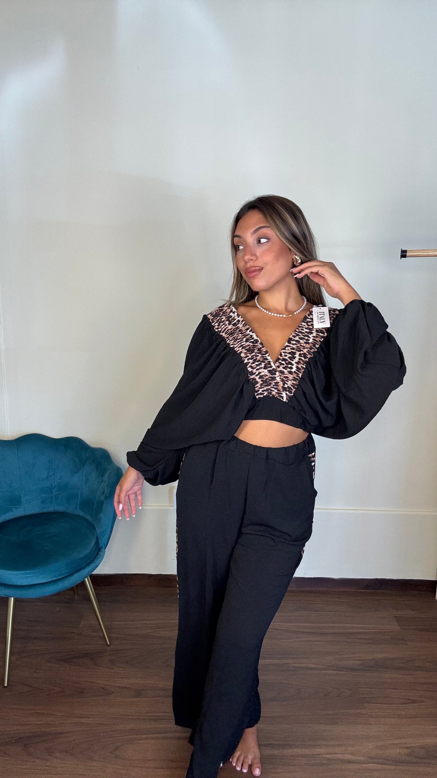 Conjunto animal print