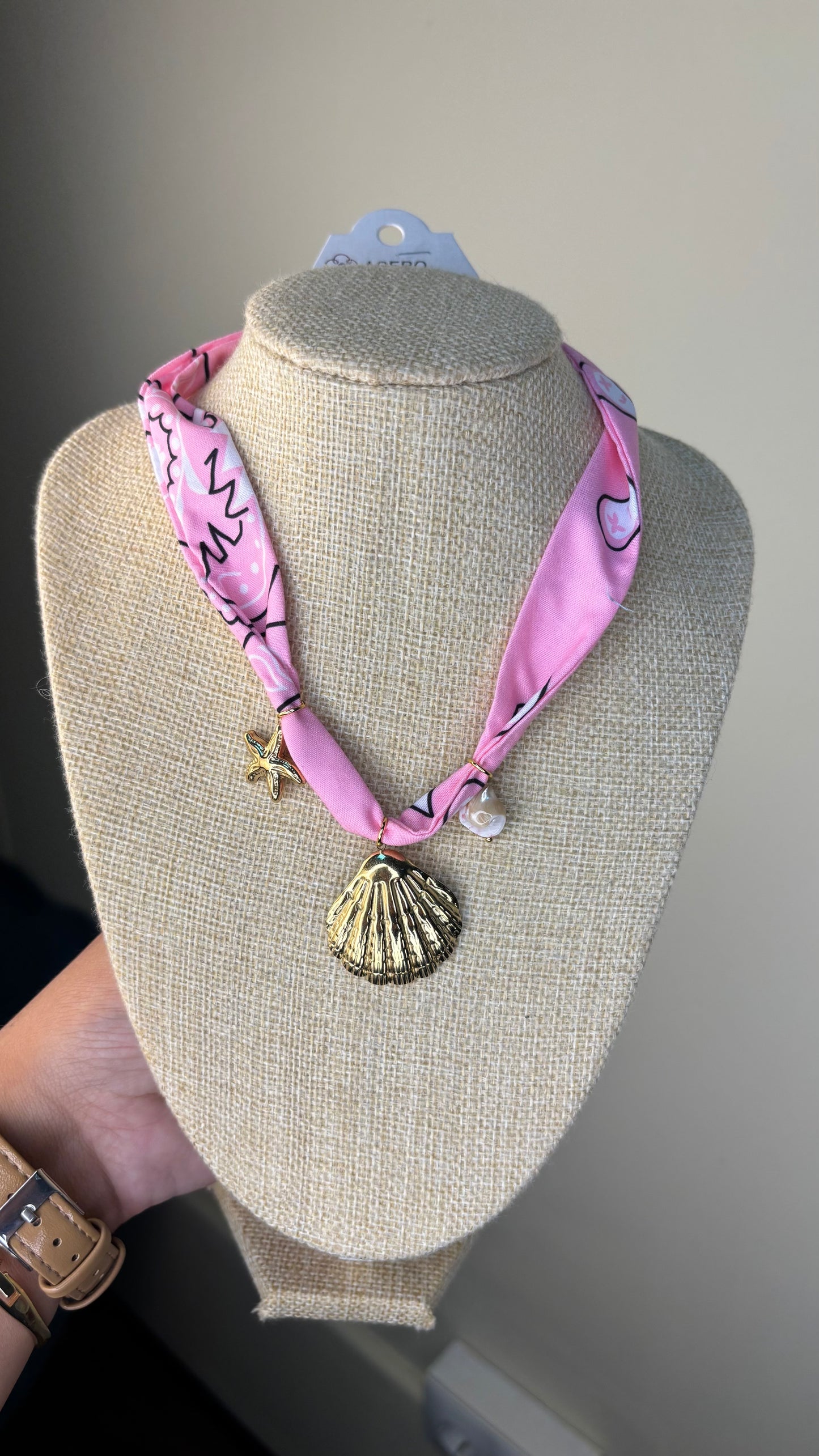 Collar de tela original