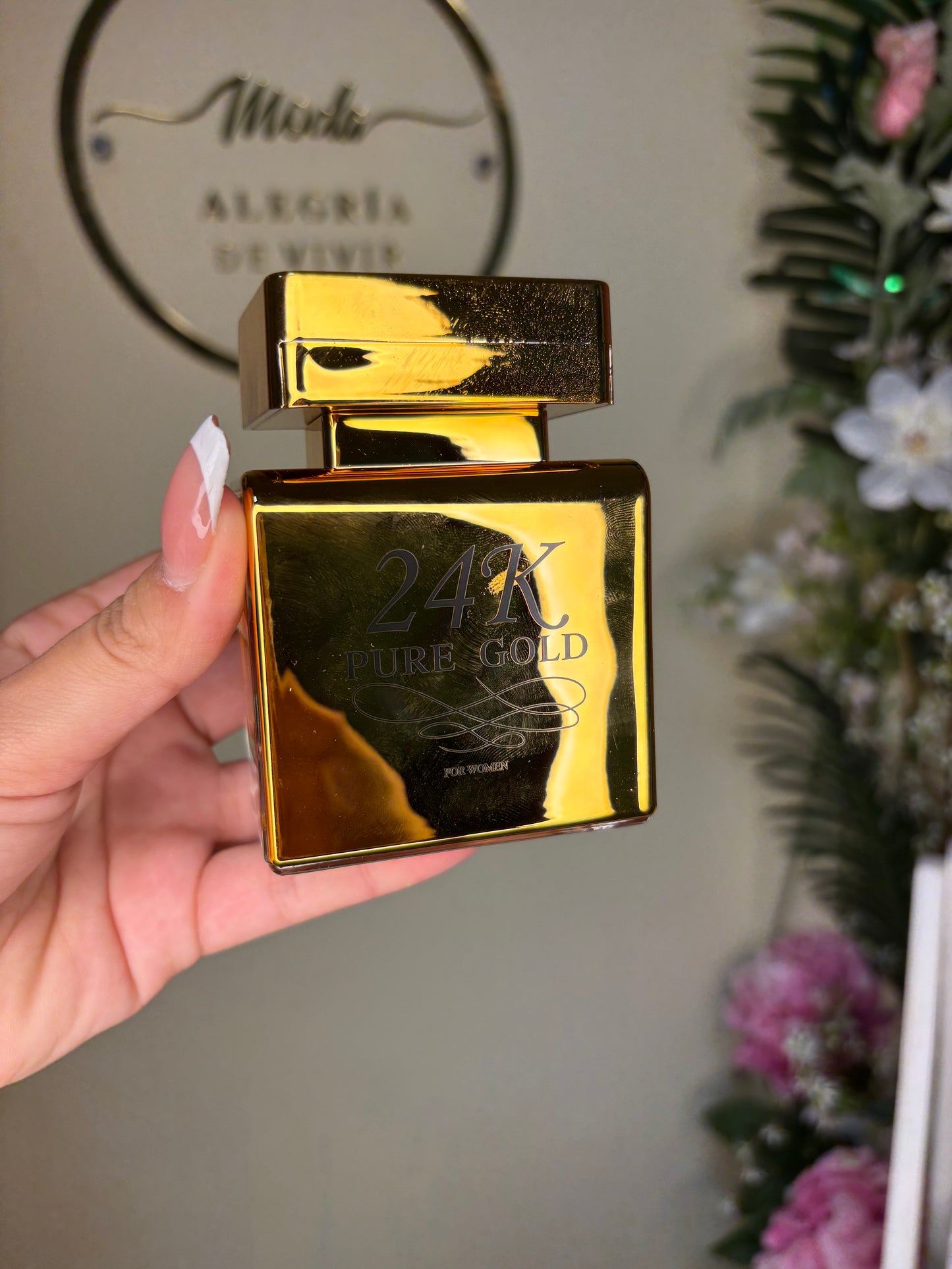 Perfume Gold árabe mujer
