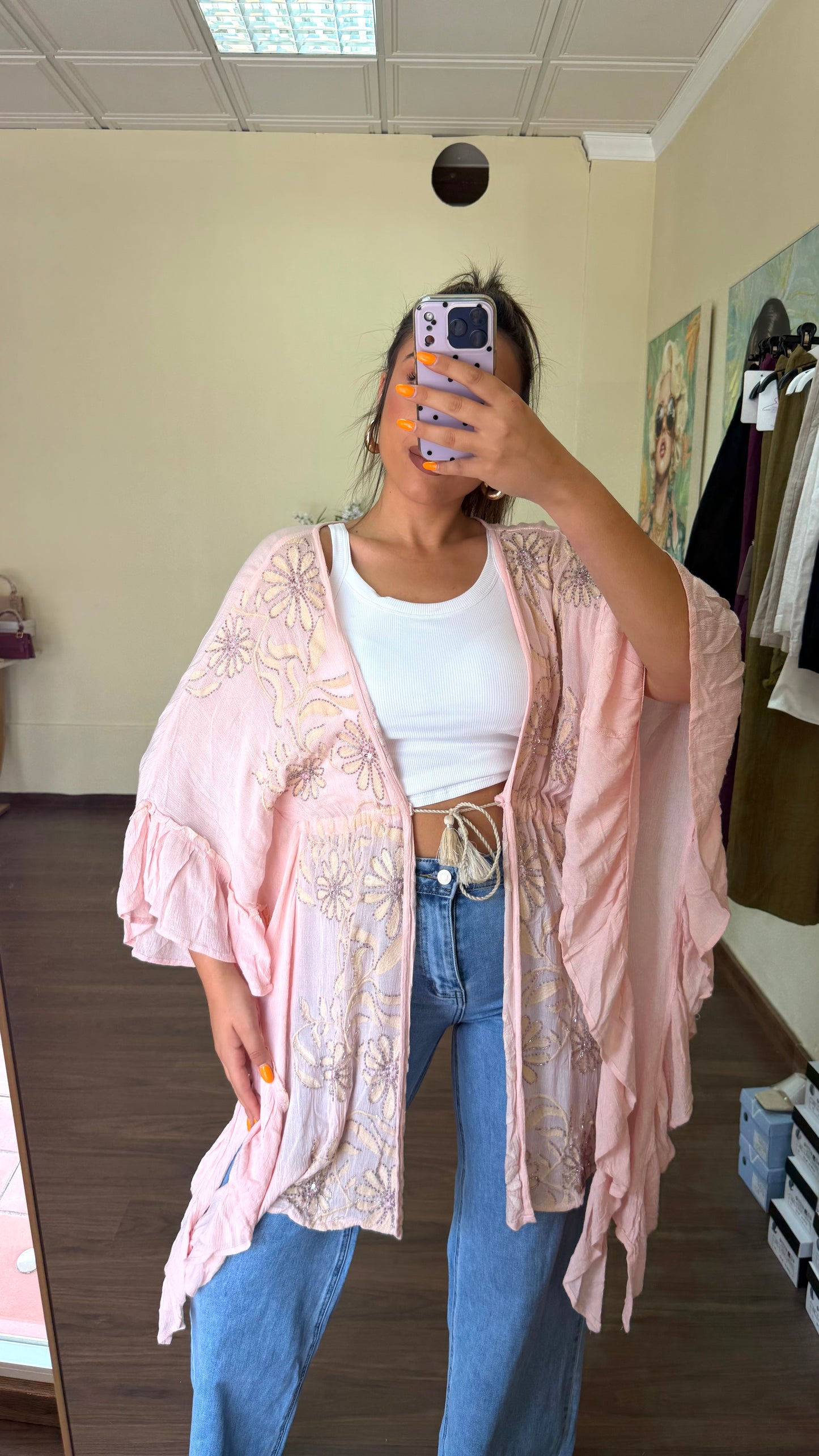Kaftan bordado