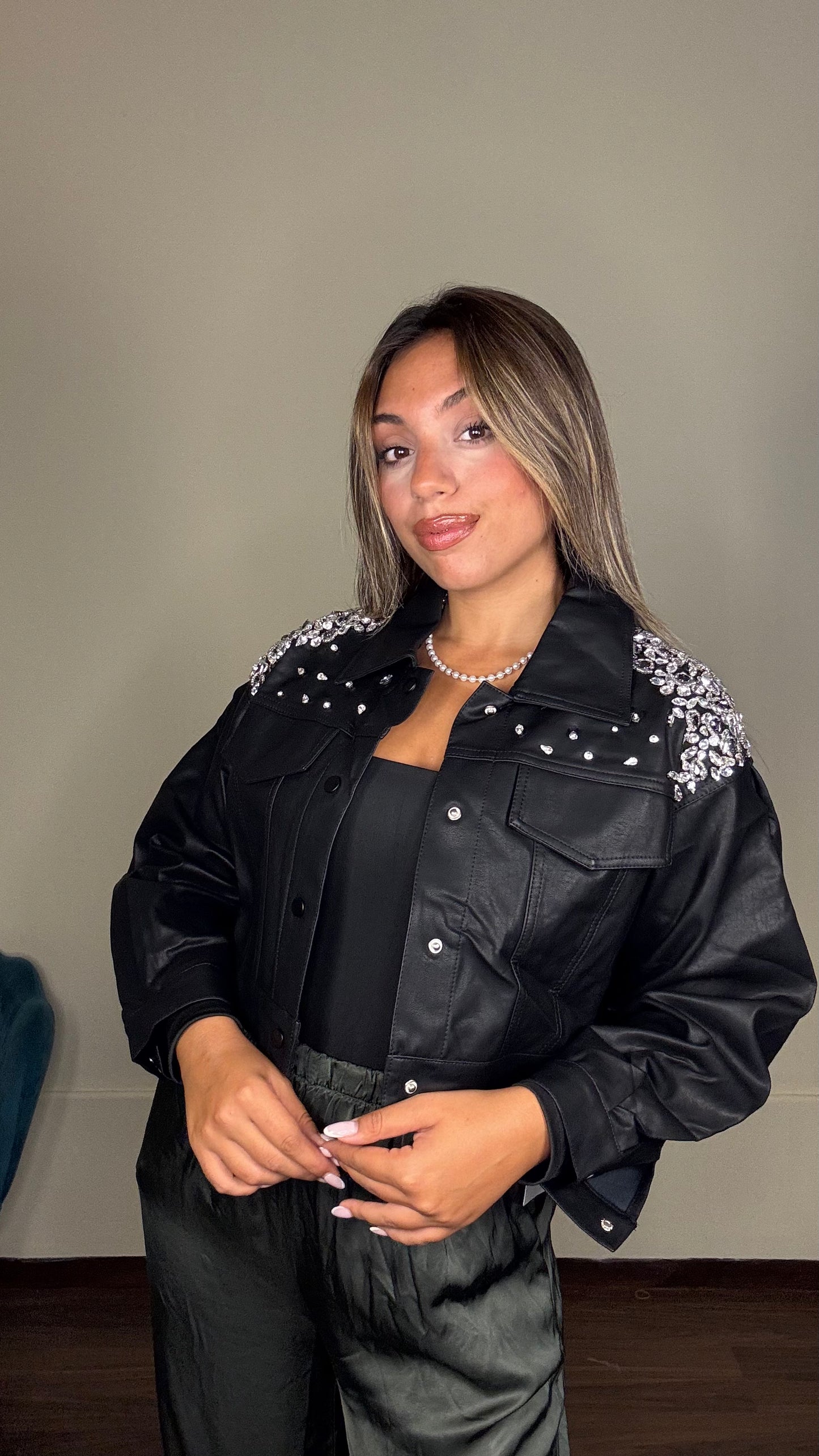 Chaqueta Greta polipiel