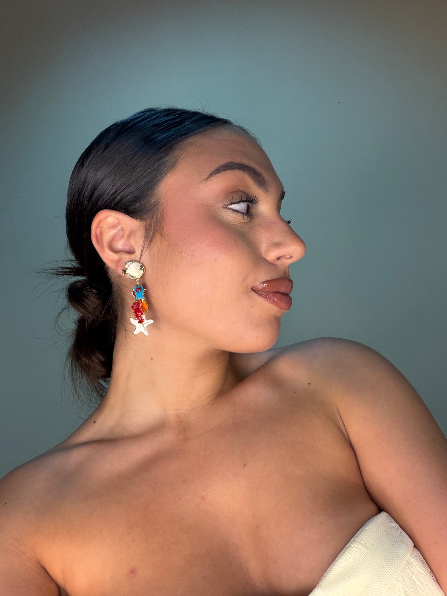 Pendientes Coral