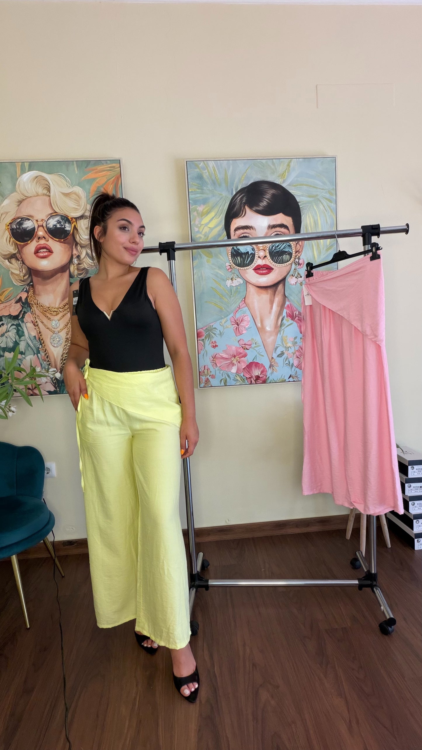 Pantalón Pañuelo liso