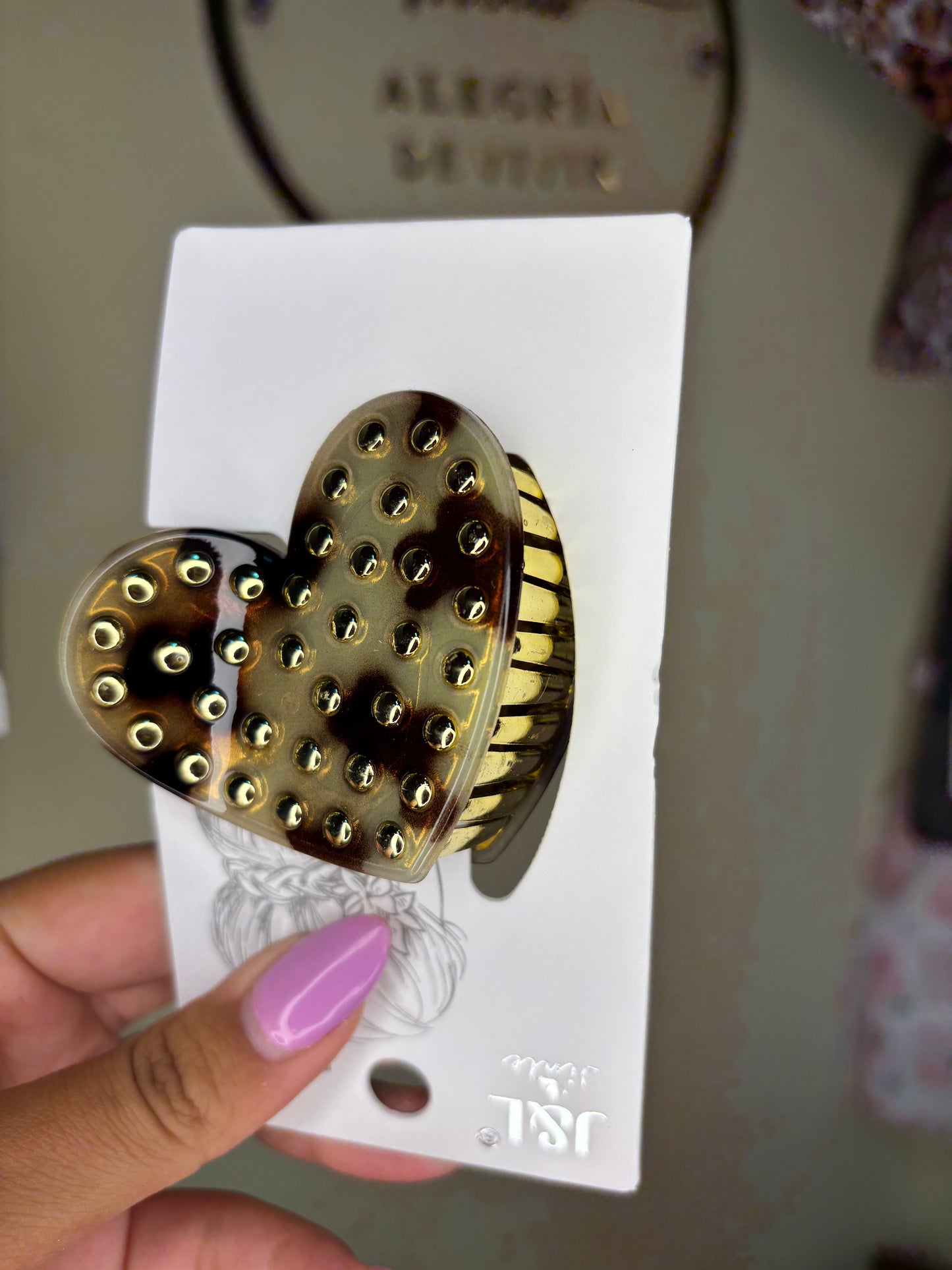 Pinza tachuela pelo