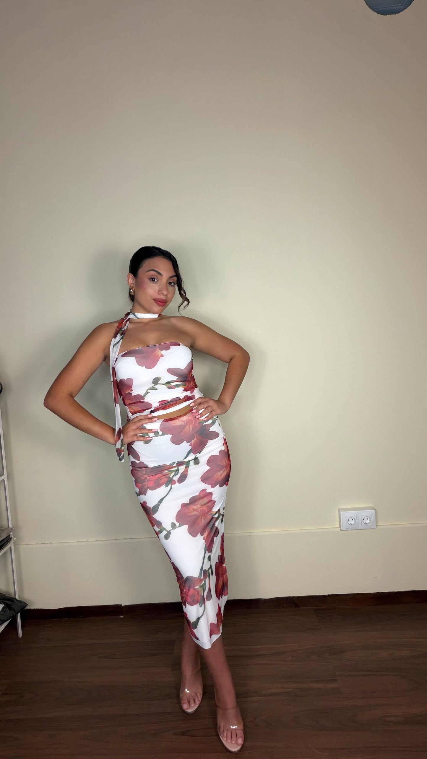 Conjunto tul rosales