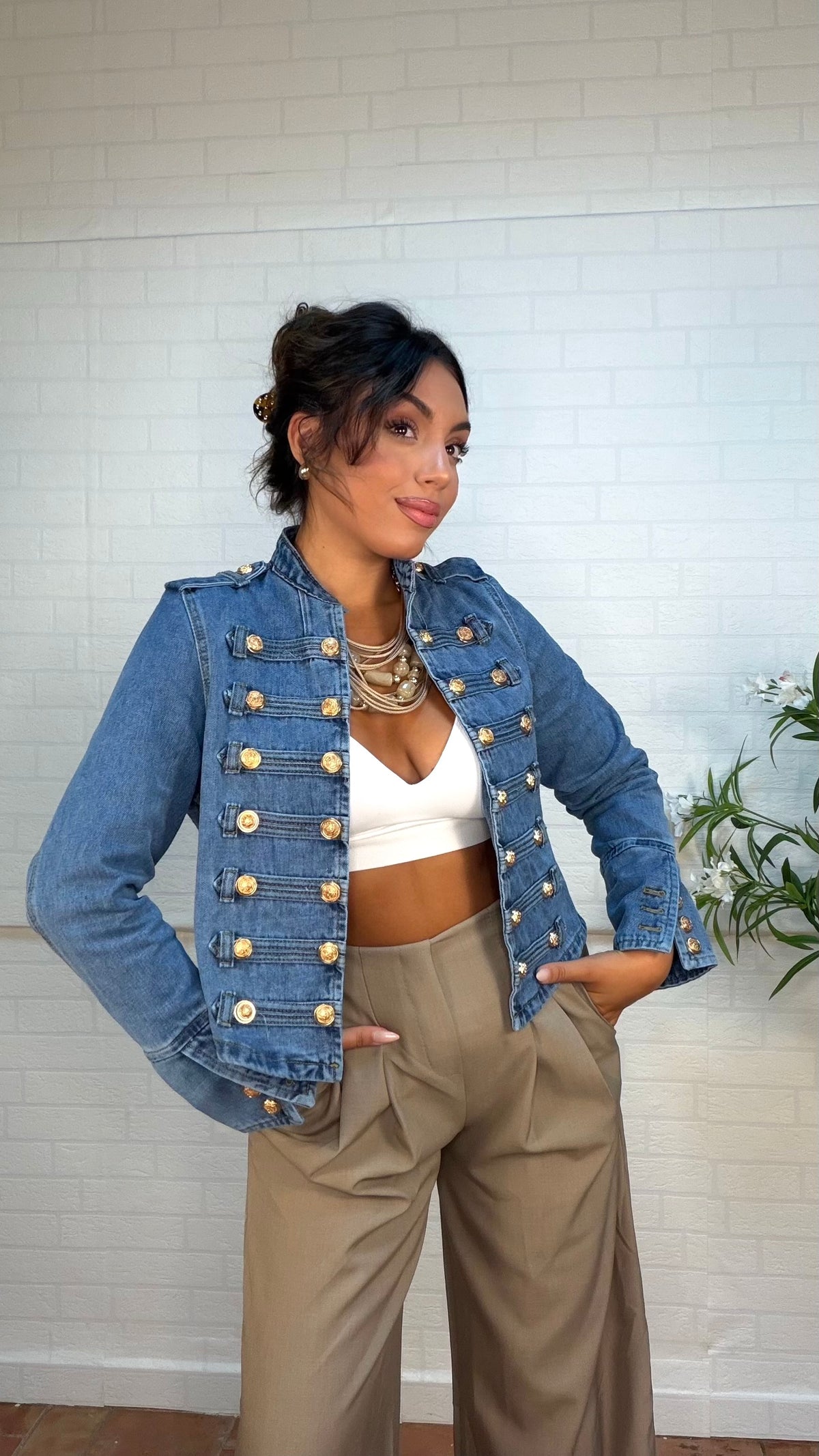 Chaqueta vaquera exclusiva