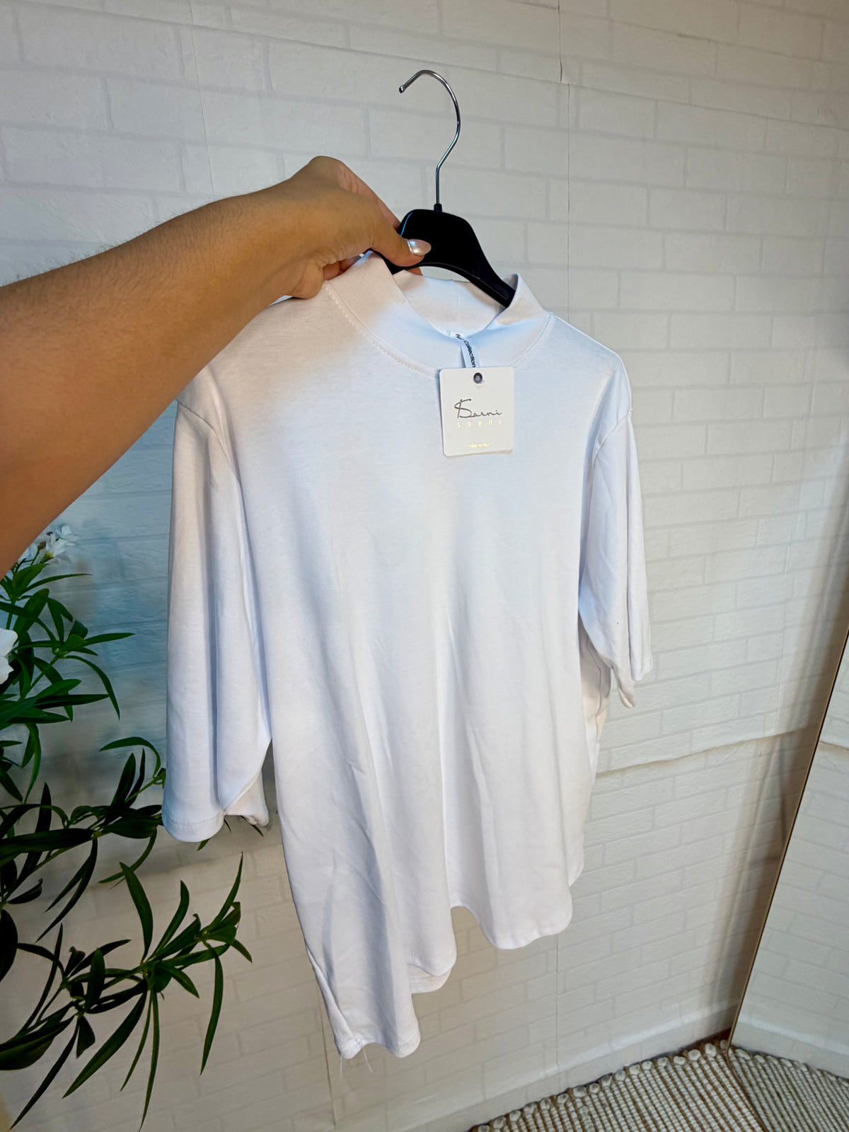 Camiseta algodón Zara