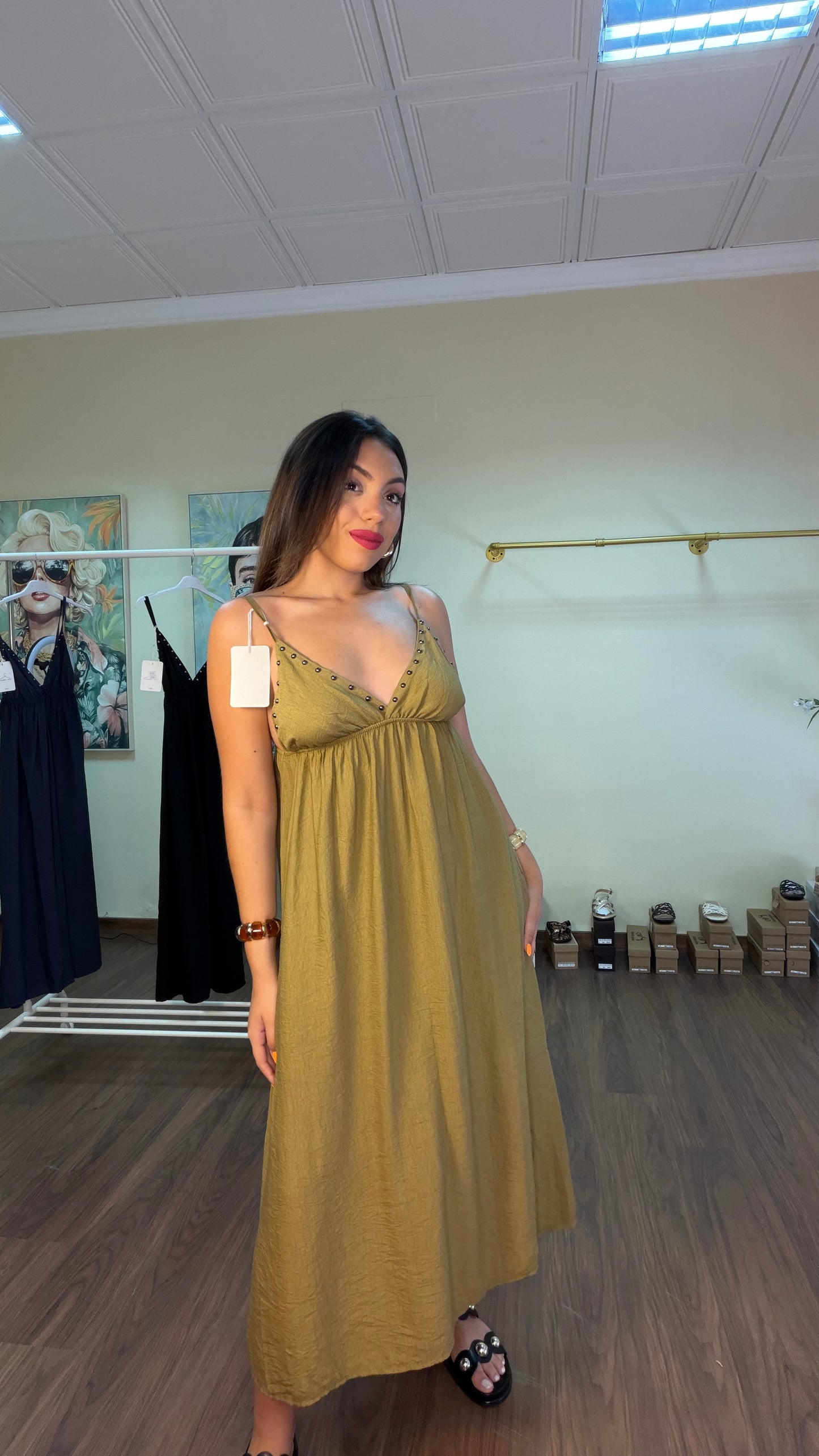 Vestido Tachuela