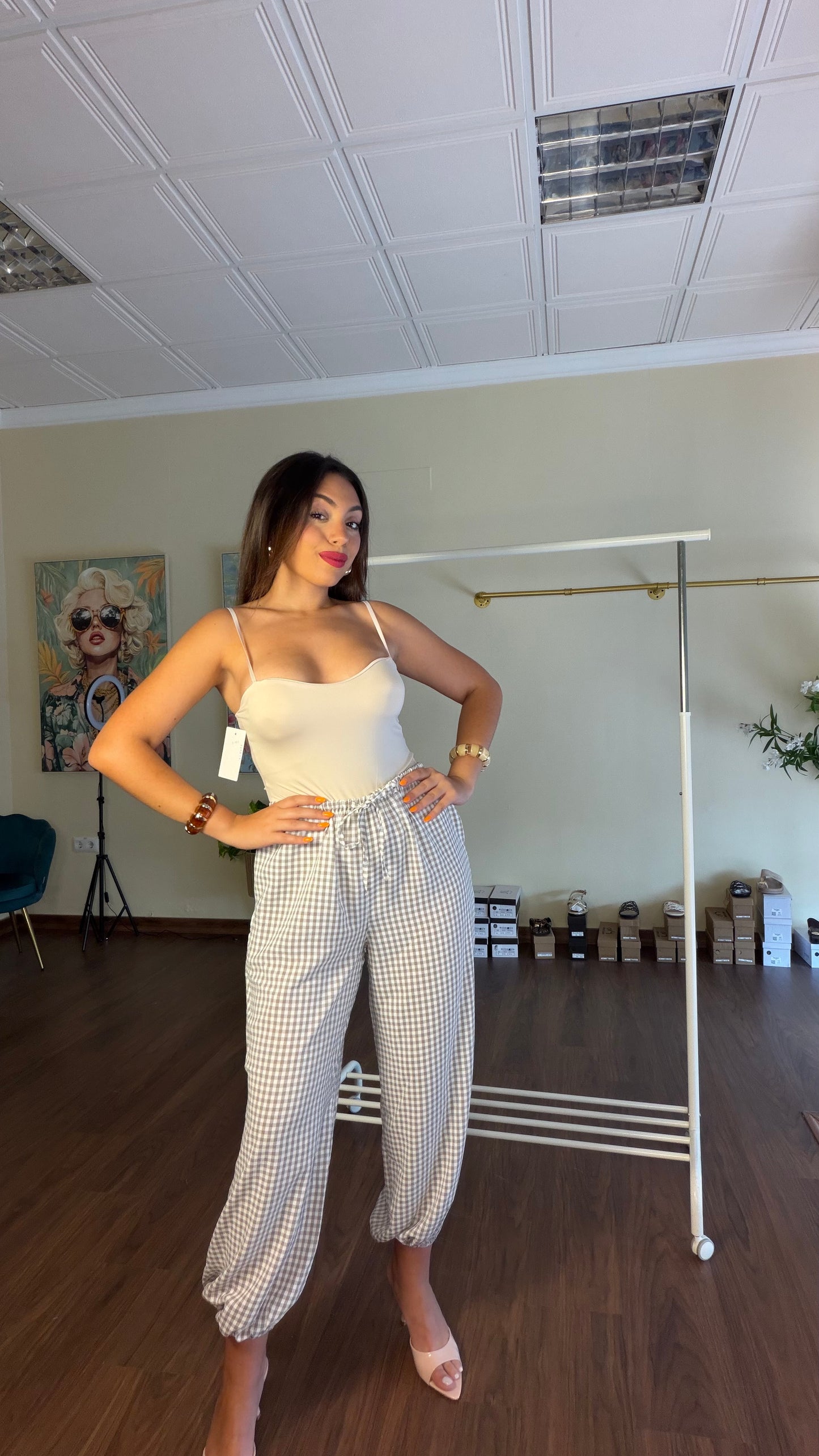 Pantalón Vichy