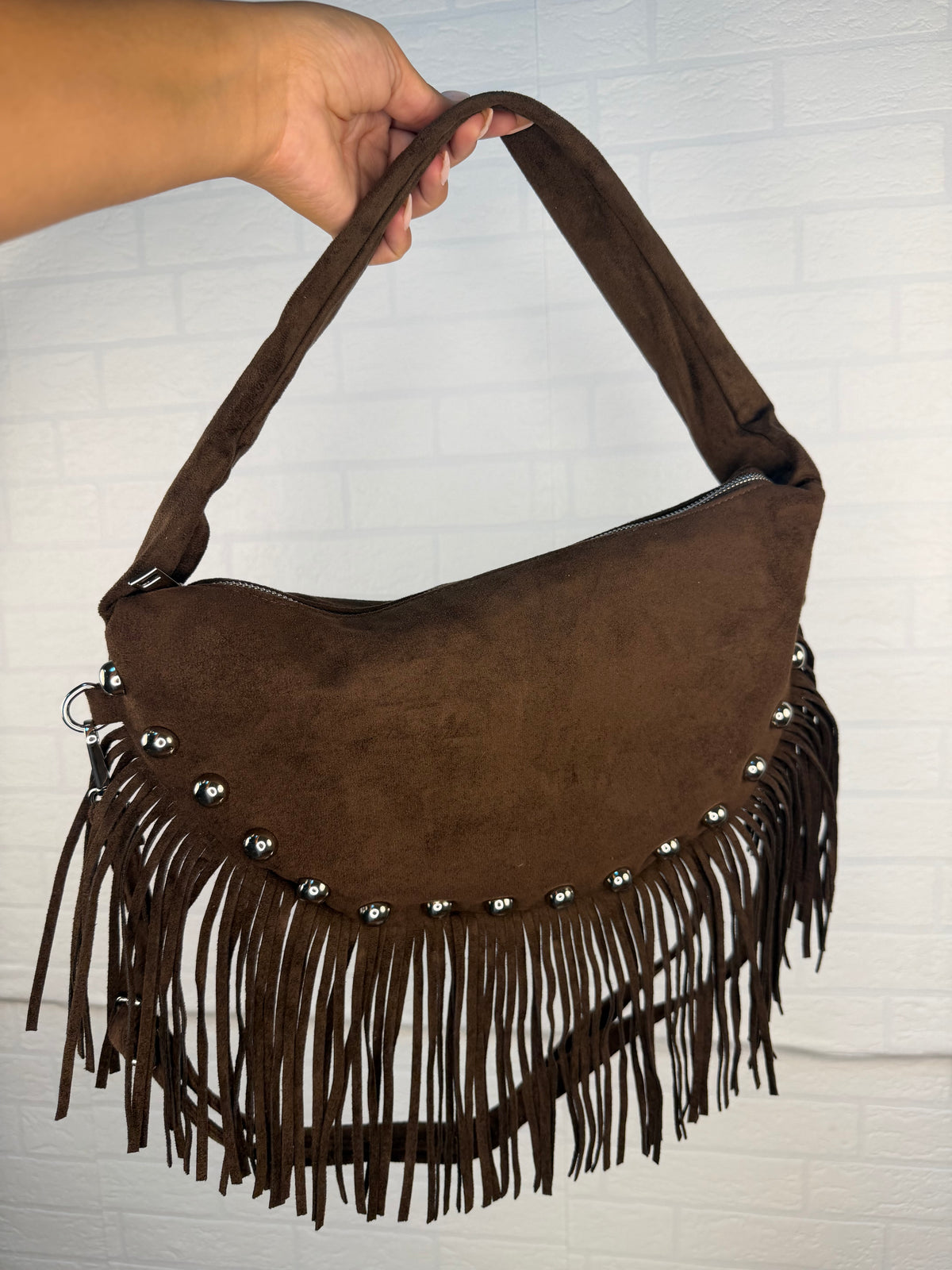 Bolso Flecos y tachuela