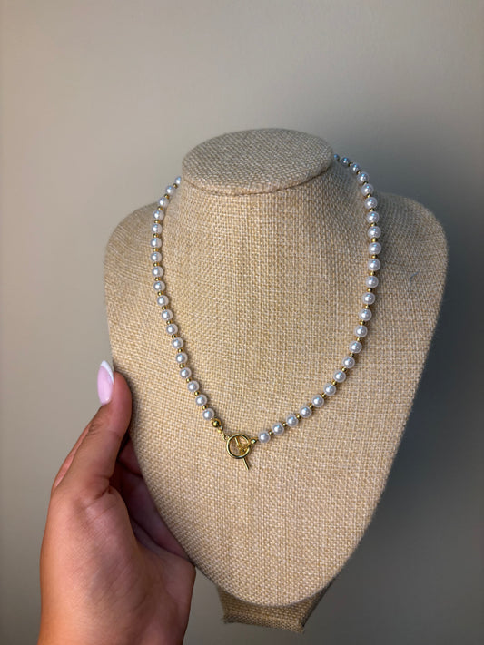 Collar perlas