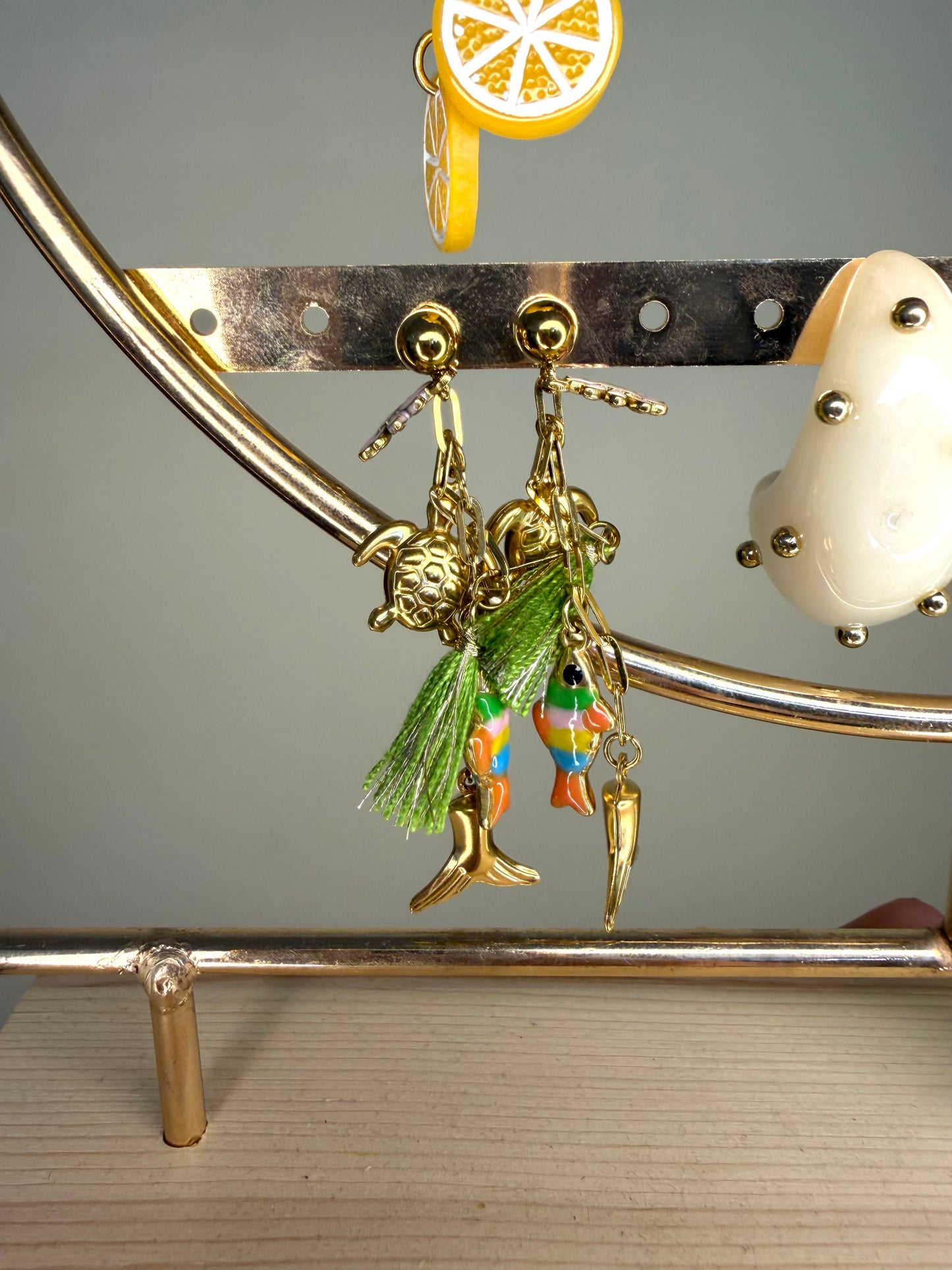 Pendientes tortuguitas