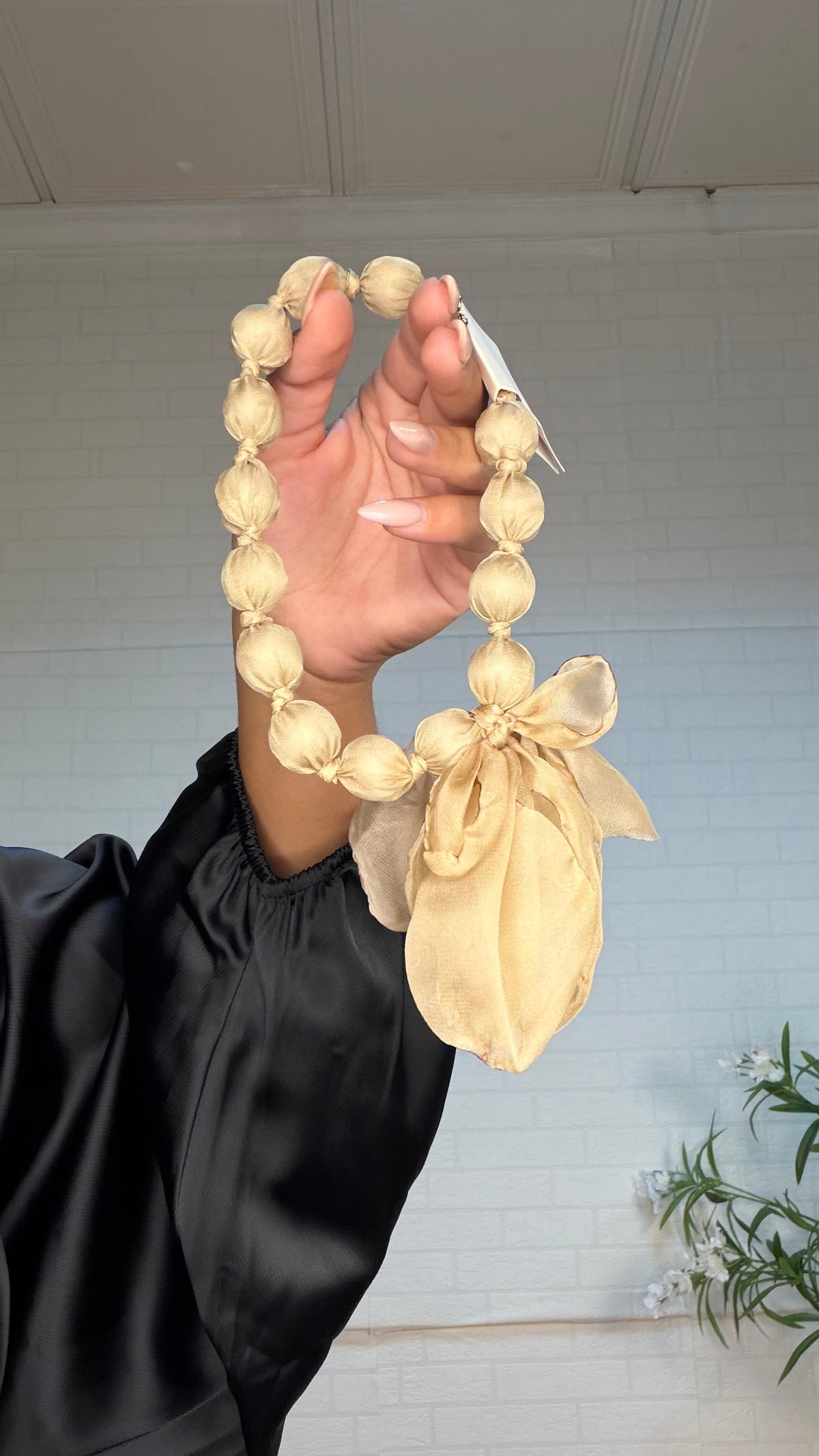 Collar Zara floral