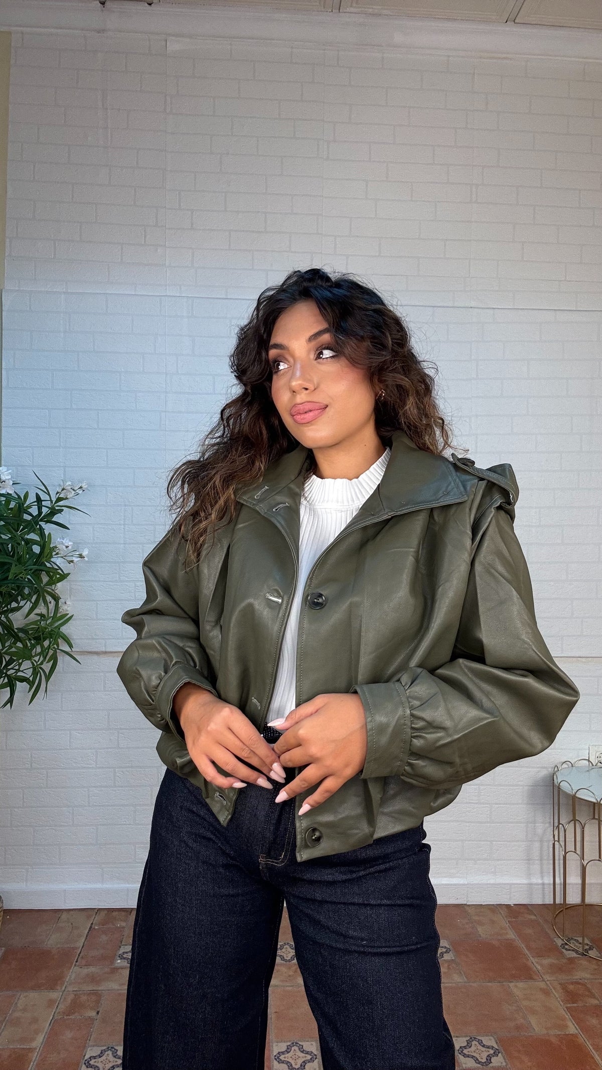 Bomber polipiel Zara