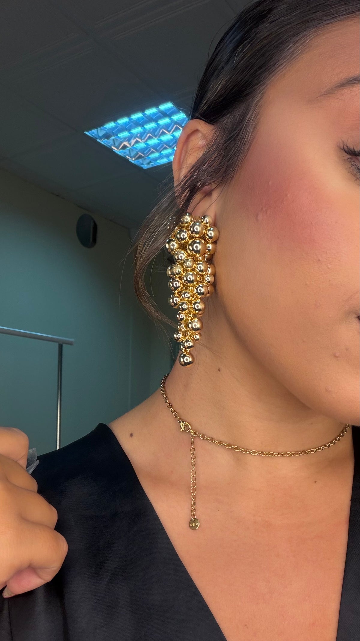 Pendientes bolitas