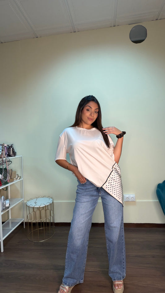 Camiseta de lunares