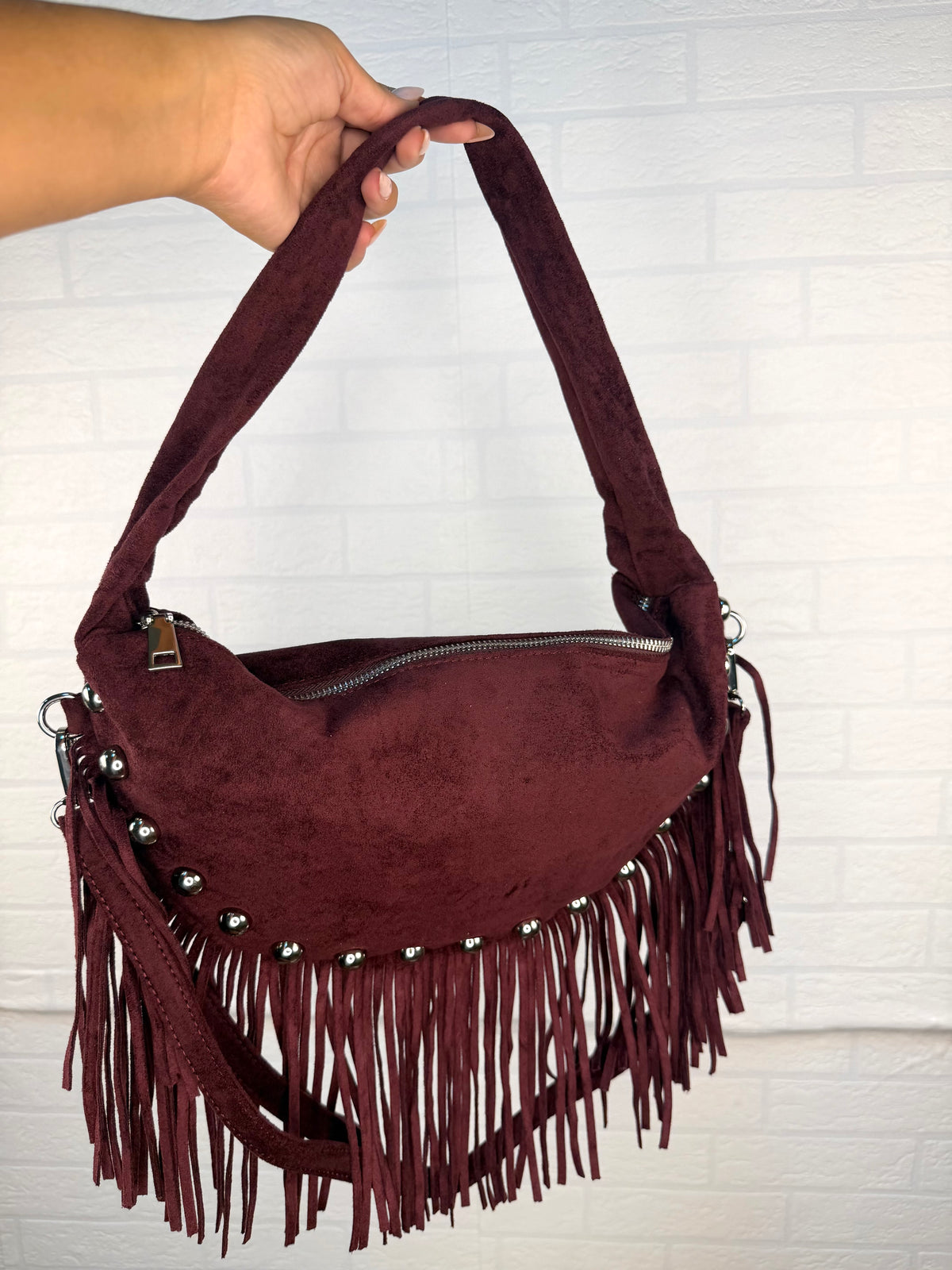 Bolso Flecos y tachuela