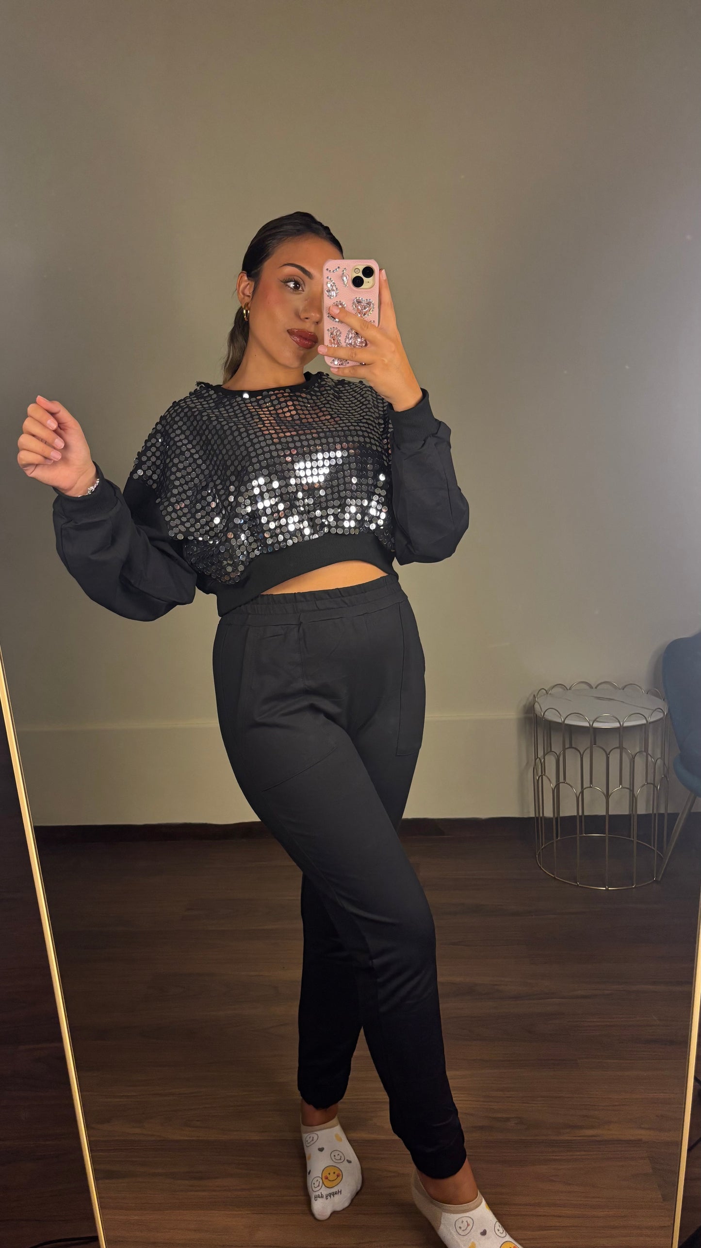 Conjunto lentejuelas