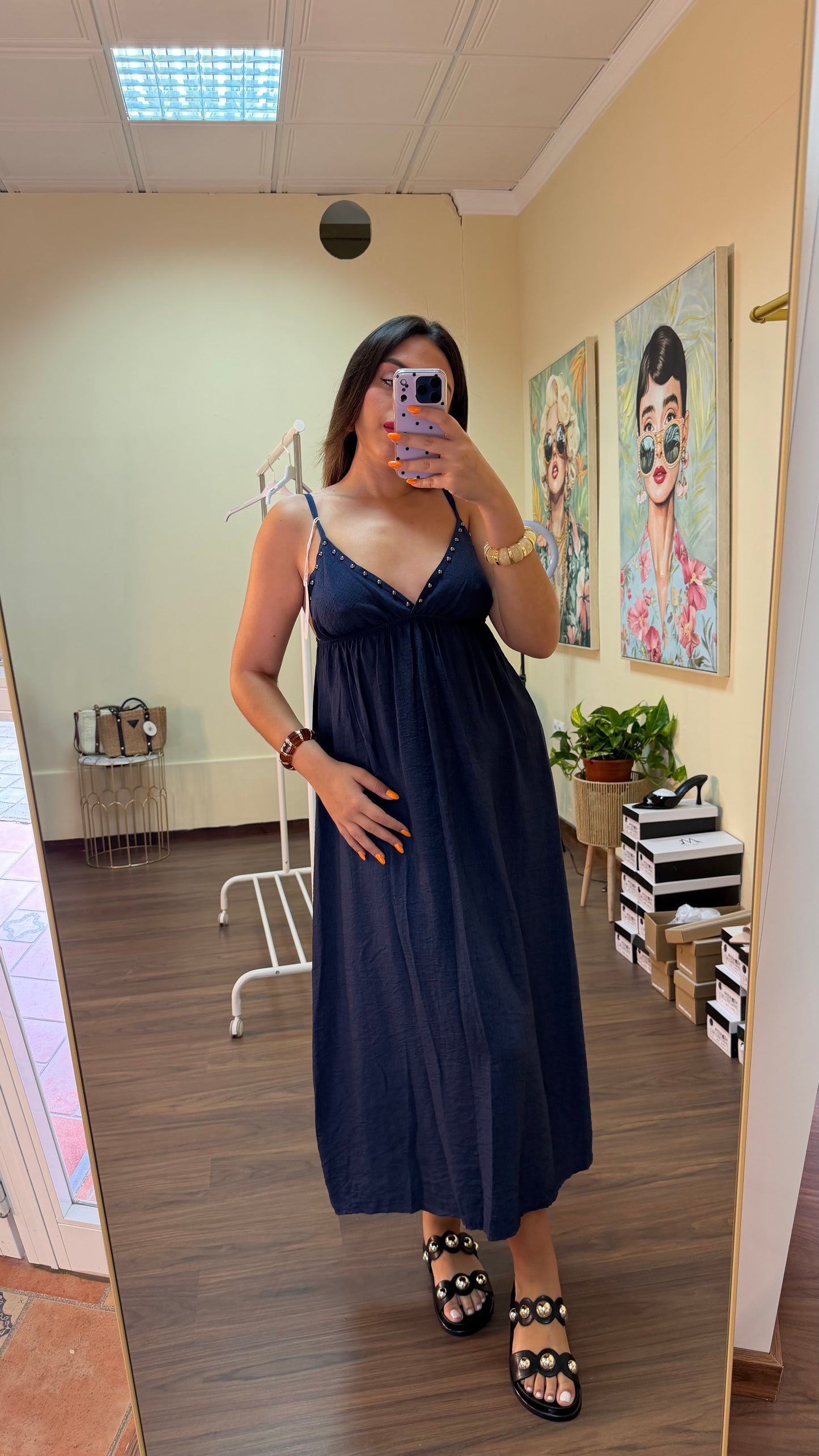 Vestido Tachuela