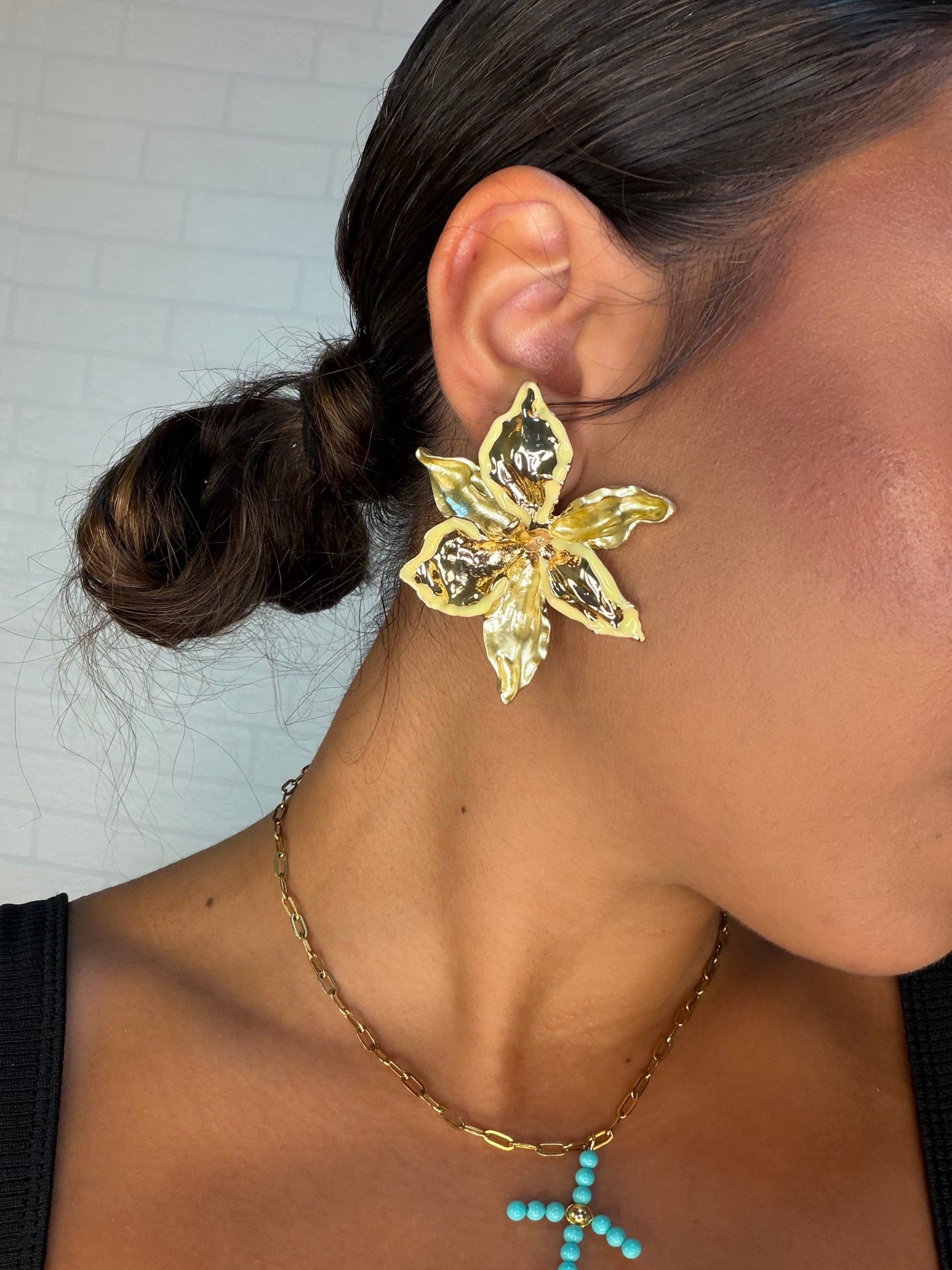 Pendientes Flor