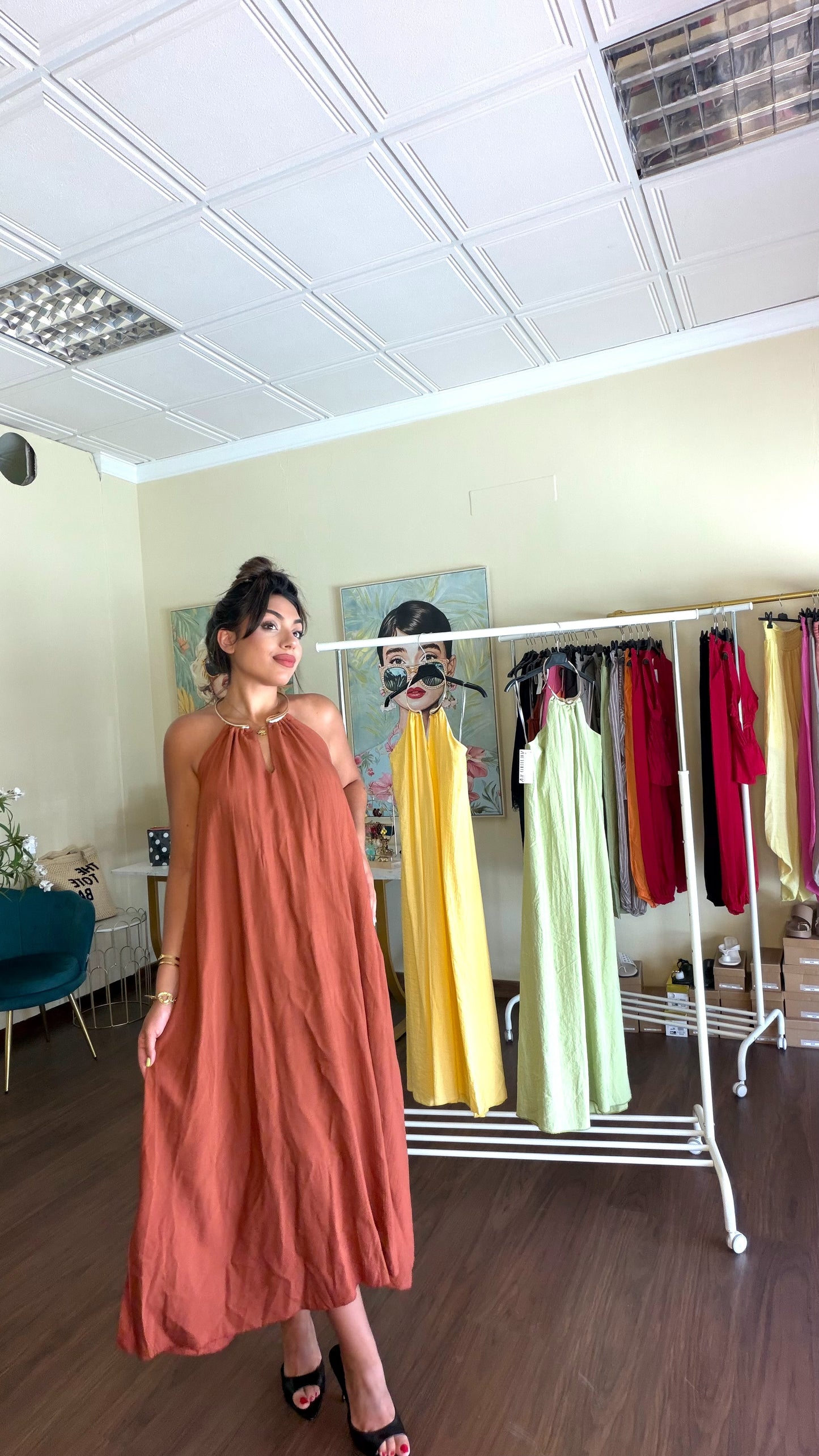 Vestido Collar