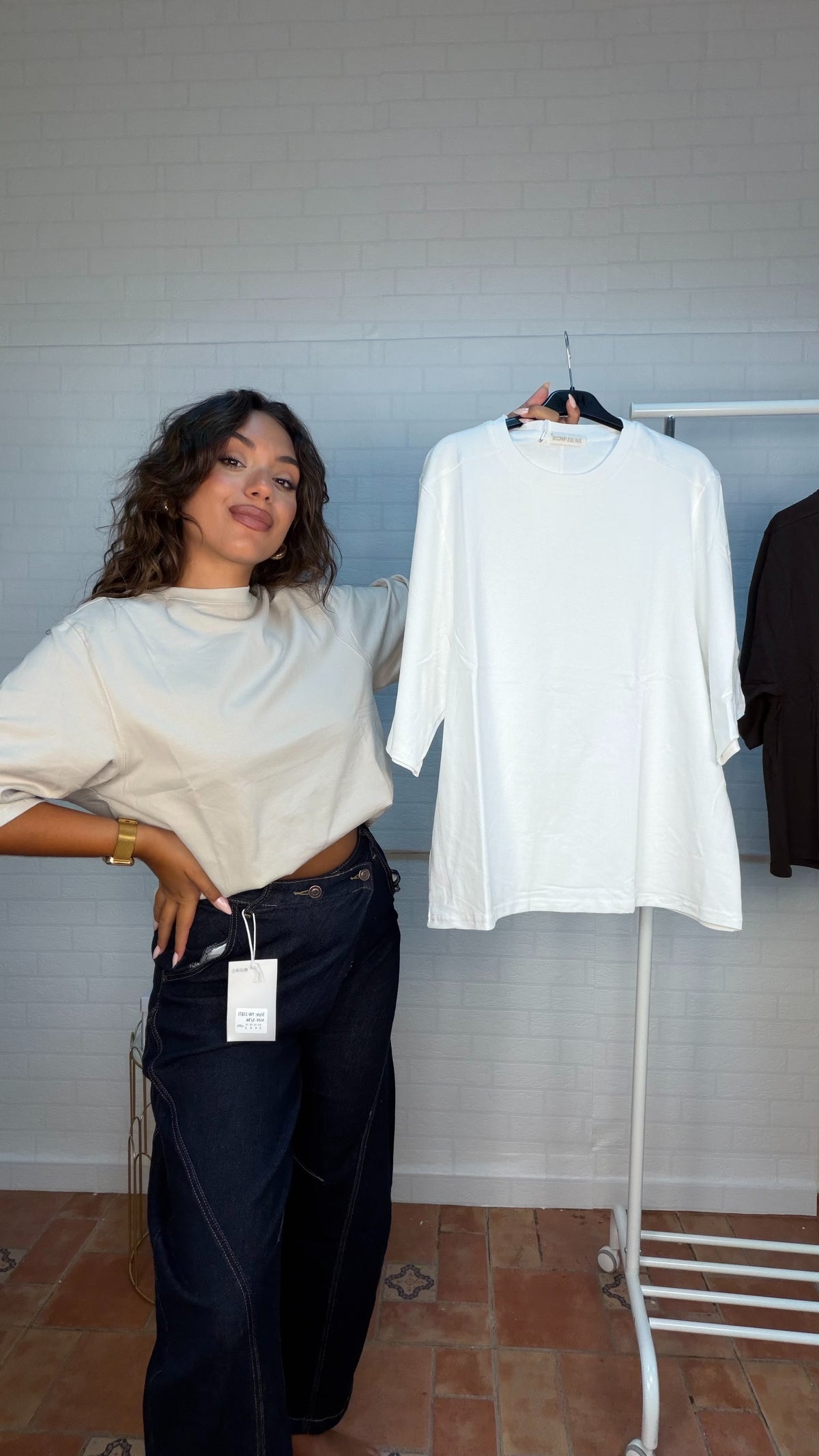 Camiseta Over Zara