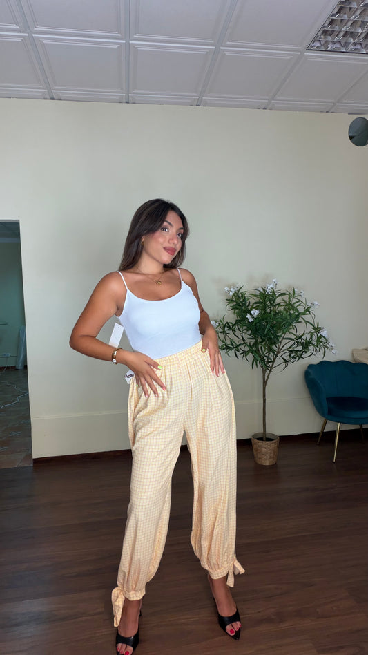 Pantalón Vichy lazada