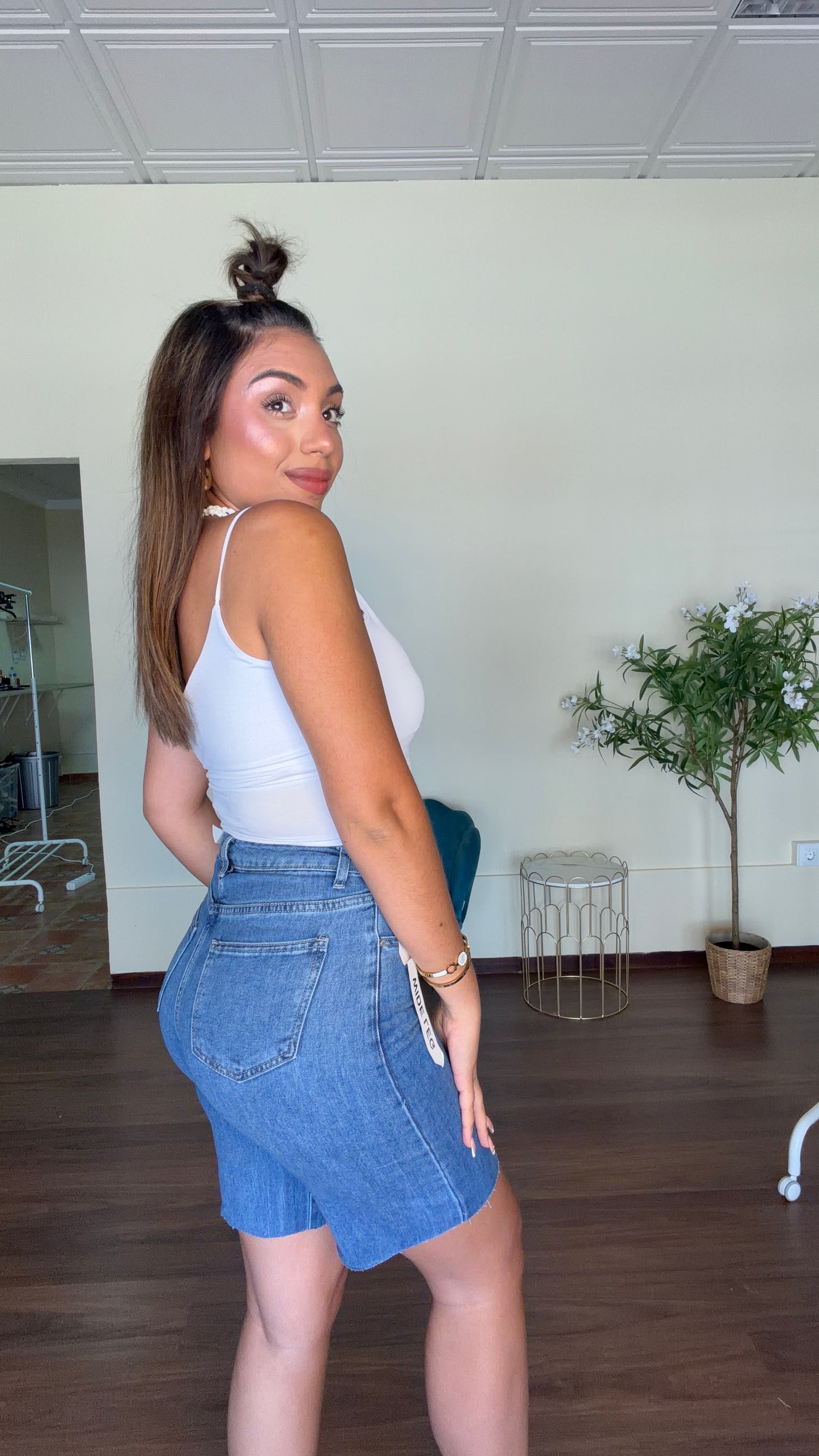 Bermudas vaqueras