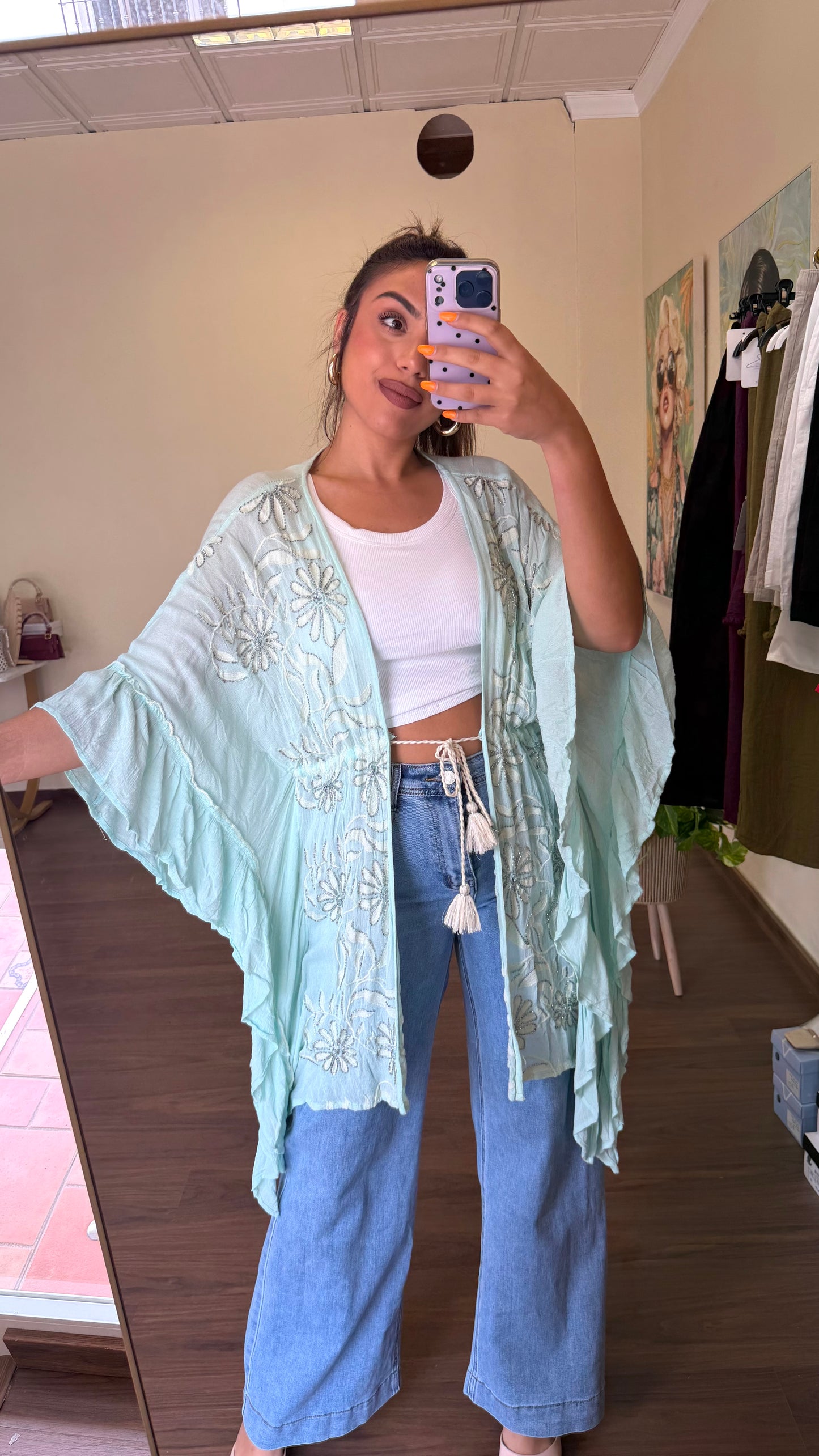 Kaftan bordado