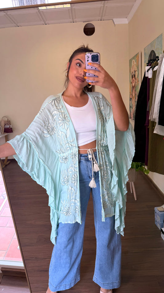 Kaftan bordado