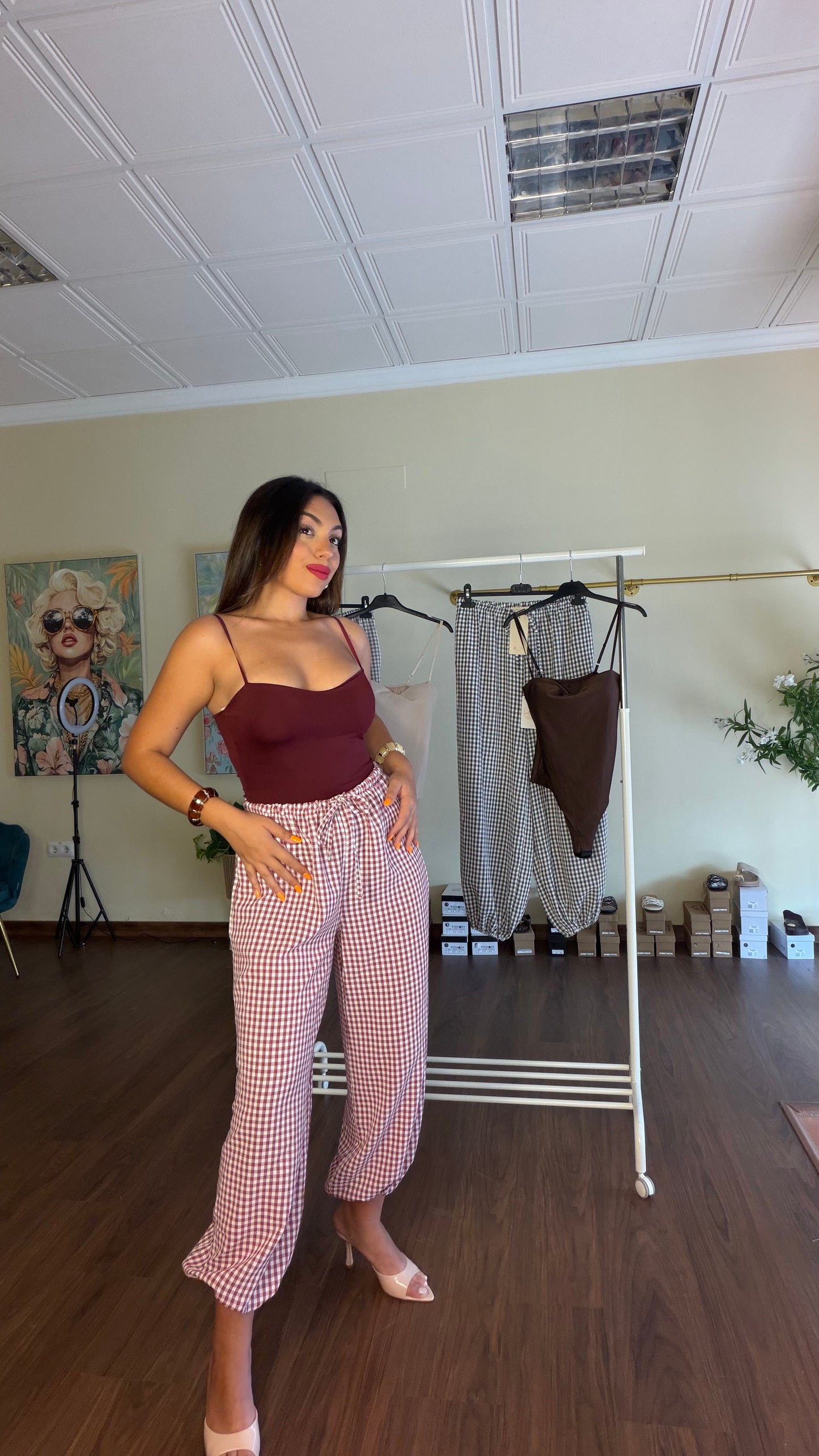 Pantalón Vichy
