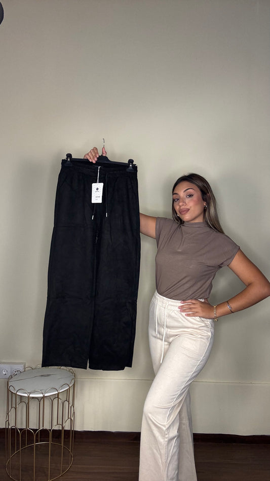 Pantalón antelina zara