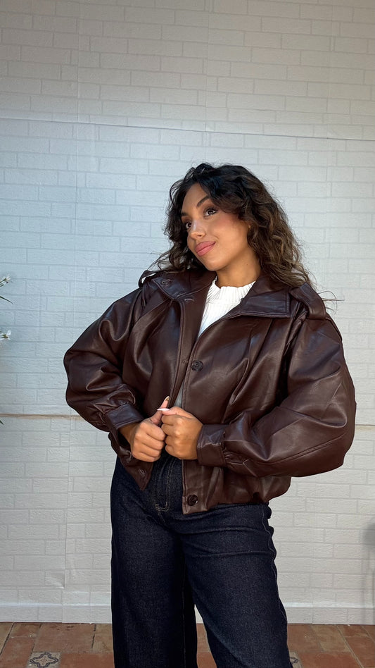 Bomber polipiel Zara