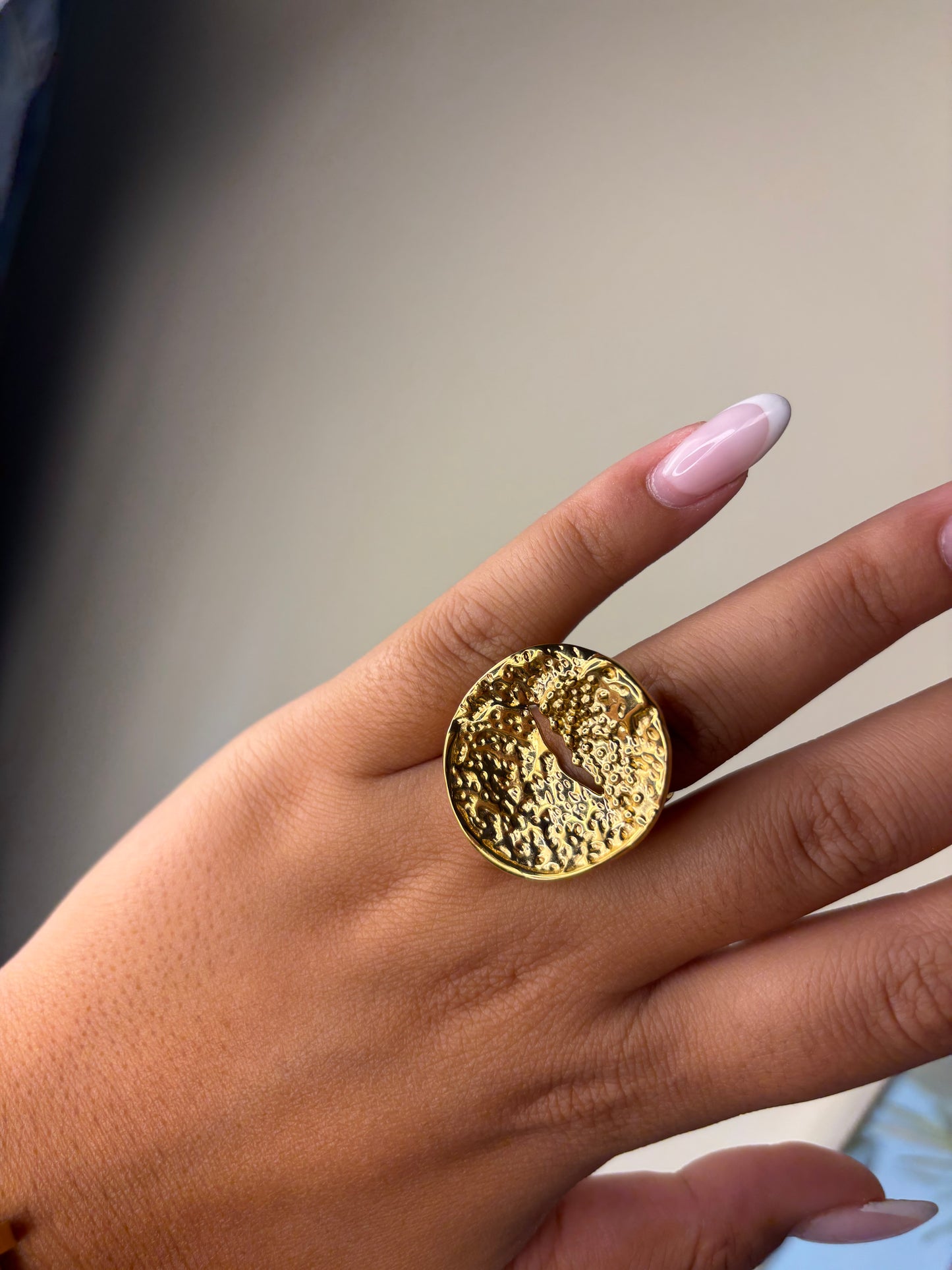 Anillo Maxi acero inoxidable
