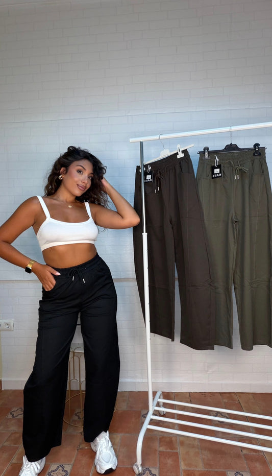 Pantalón balon MARRÓN L/XL