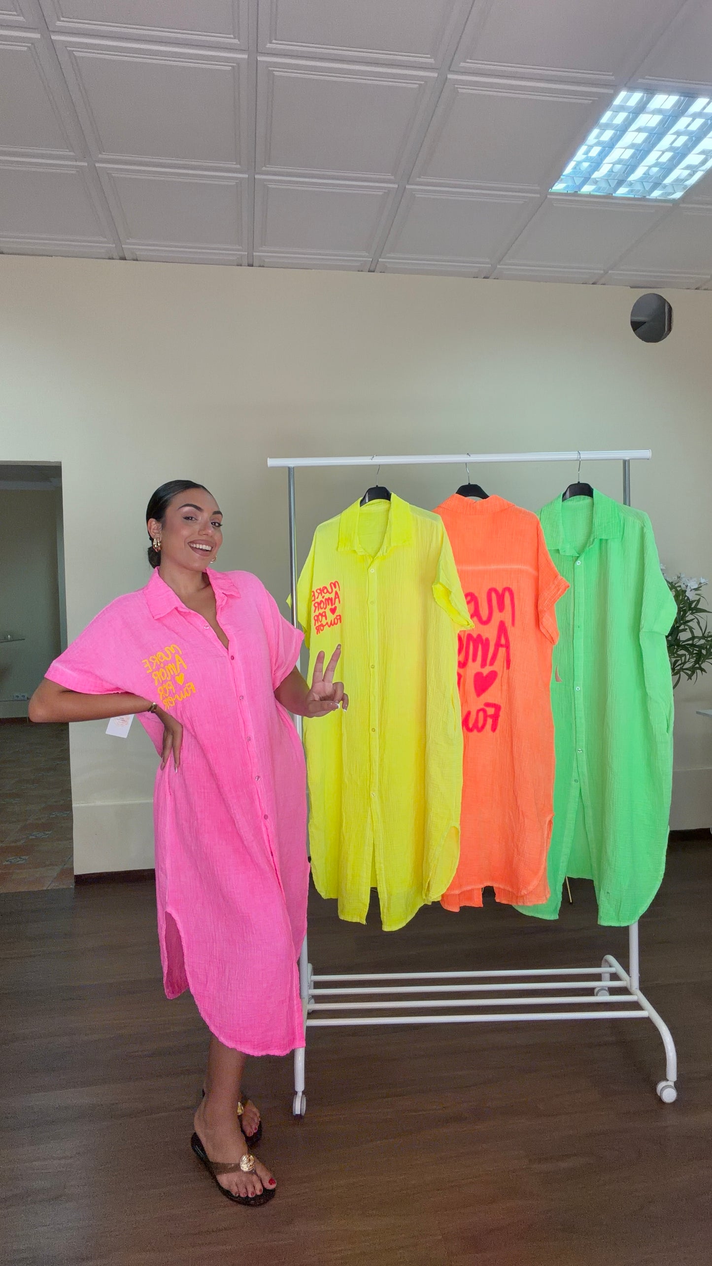 Camisola fluor